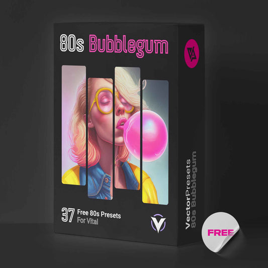80s Bubblegum Box Art
