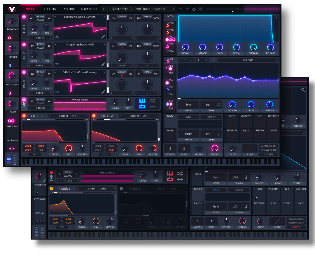 Synthwave Light Box Art