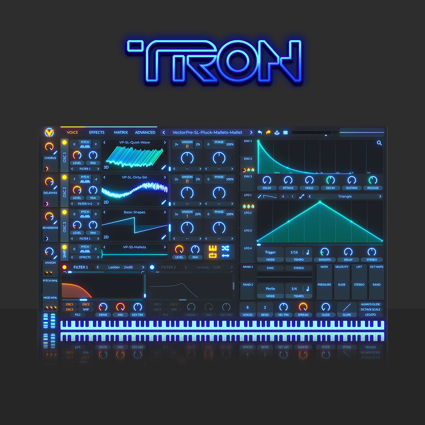 Tron - Glowing Vital Theme