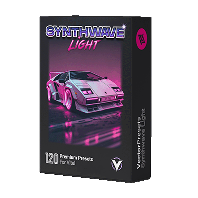 Picture of the box art for Synthwave Light