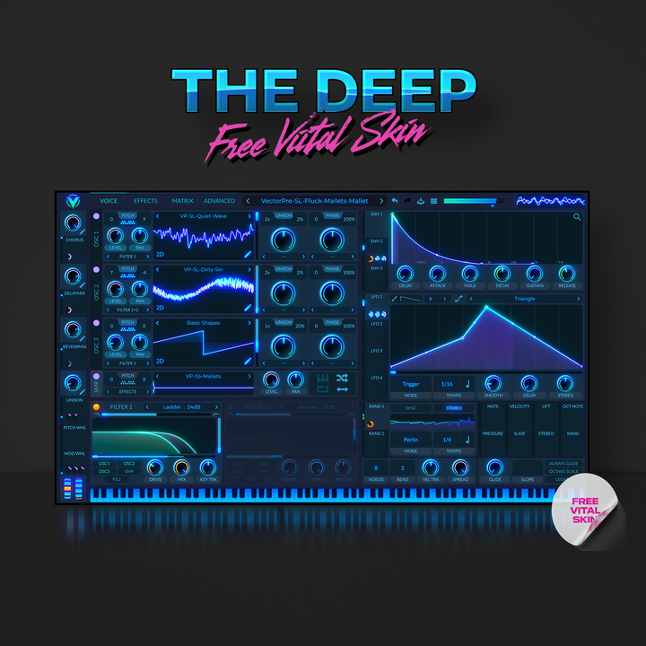 Skin Audio Vital Skins & Themes – Customise Your Synth, Inspire Your Sound